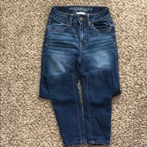 American eagle hi rise jegging
